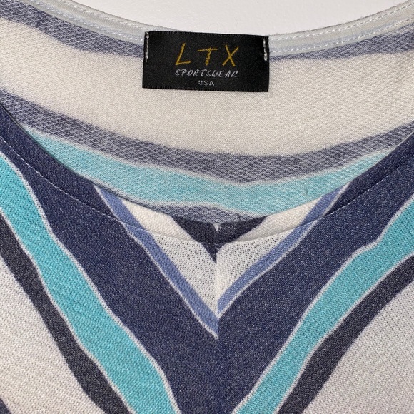 Multicolor Stripe Dress - Picture 7 of 8